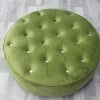 Furniture Imports LTD Round Sofa Half Upholstery Footstool 3+2 SOFAS