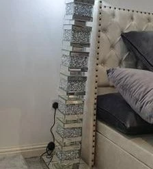 FIL Crushed Diamond Layers Floor Lamp LAMPS