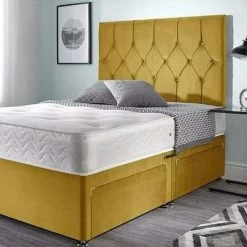 Furniture Imports LTD BED COLLECTION DIAMOND STYLE DIVAN BED WITH/WITHOUT DRAWS