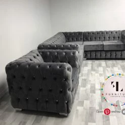 Velvetsofa SOFAS Knightsbridge Velvet Sofa Range