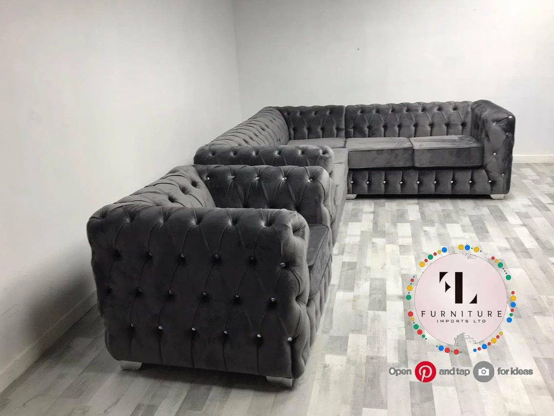 Velvetsofa SOFAS Knightsbridge Velvet Sofa Range