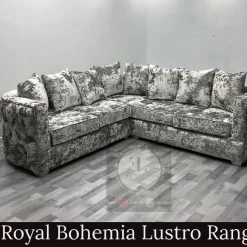 Velvetsofa ROYAL BOHEMIA LUSTRO CRUSHED VELVET SOFA RANGE SOFAS