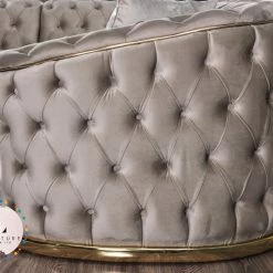 TURKISH Khalifah Corner Sofa Range Plush Velvet - Choose Combination