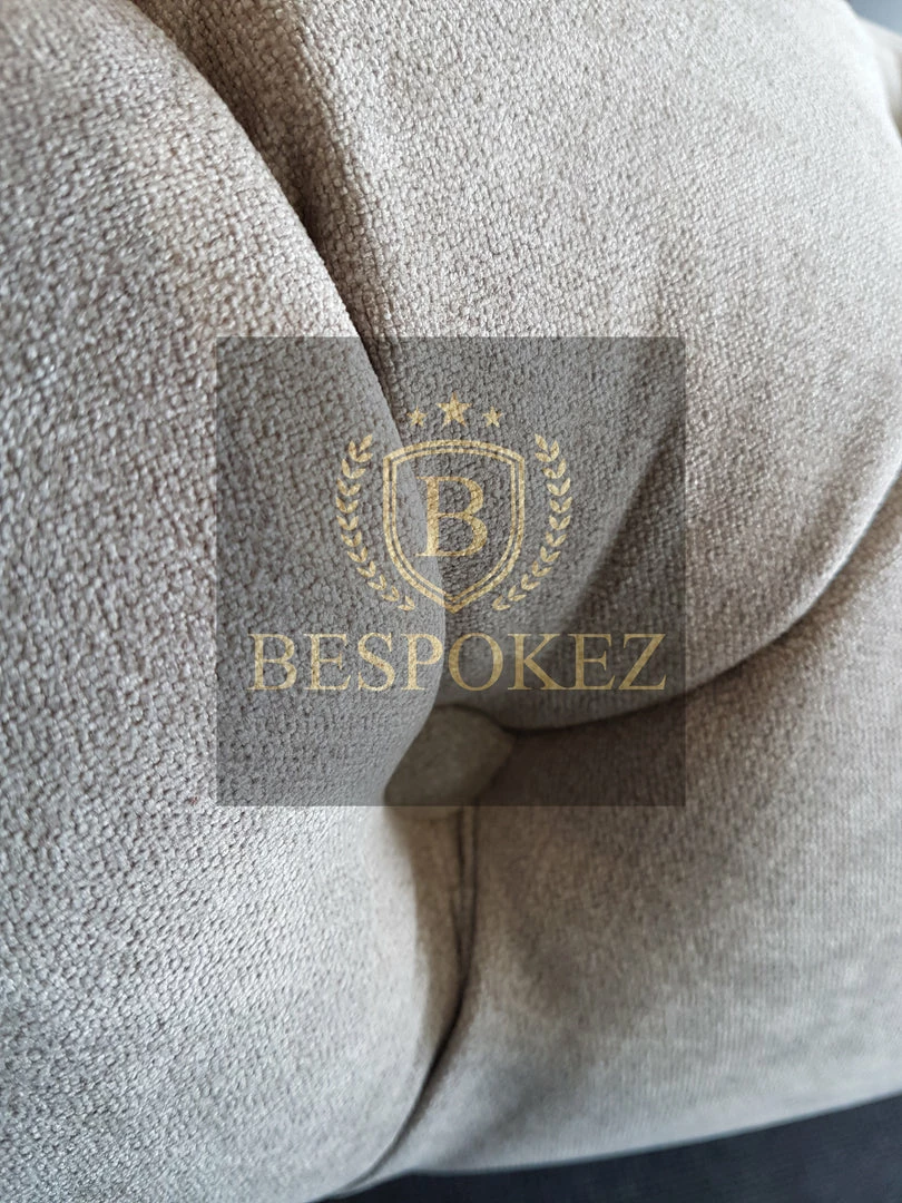 BESPOKEZ Santiago Plush Velvet Bedstead