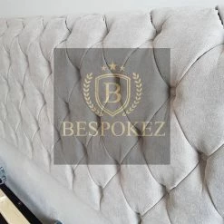 BESPOKEZ Santiago Plush Velvet Bedstead