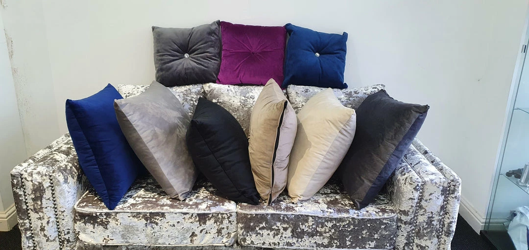 Furniture Imports LTD SOFAS French Velvet Cushions