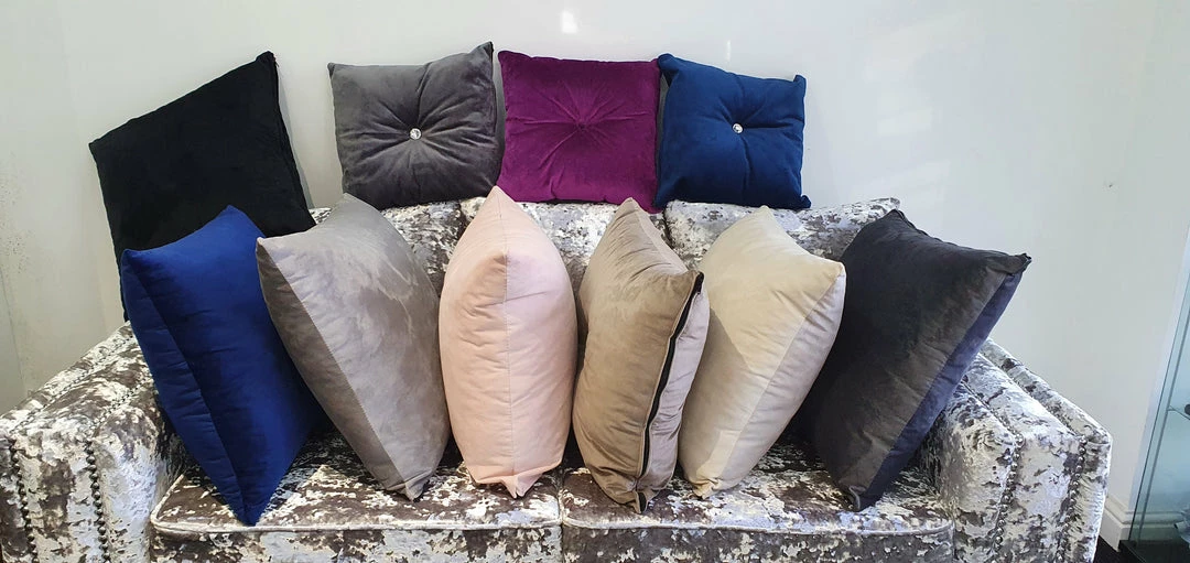 Furniture Imports LTD SOFAS French Velvet Cushions