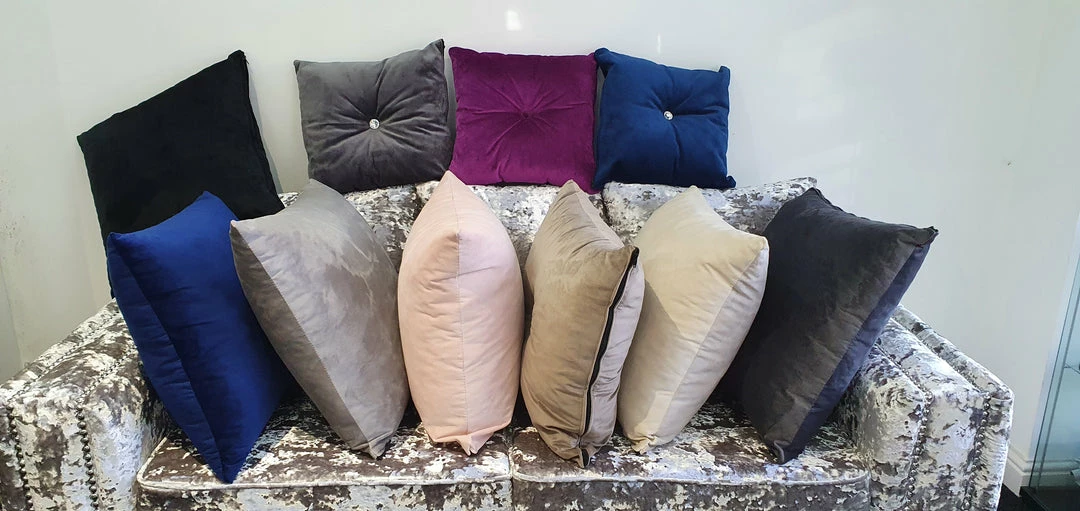 Furniture Imports LTD SOFAS French Velvet Cushions