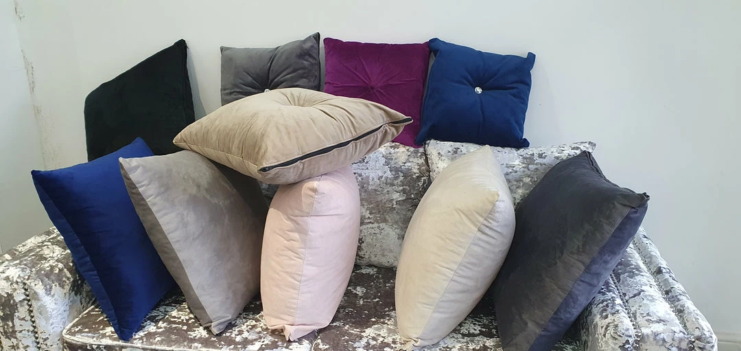 Furniture Imports LTD SOFAS French Velvet Cushions