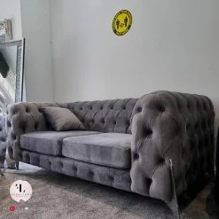 TURKISH Hermes Sofa Range Plush Velvet - Choose Combination