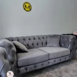 TURKISH Hermes Sofa Range Plush Velvet - Choose Combination