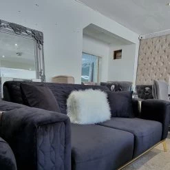 TURKISH Elisa 3+2 Sofa Range Plush Velvet - Choose Combination DUBAI SOFA COLLECTION