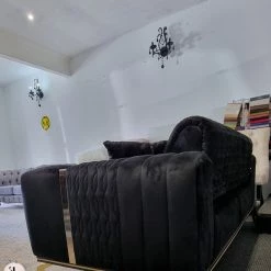 TURKISH Elisa 3+2 Sofa Range Plush Velvet - Choose Combination DUBAI SOFA COLLECTION