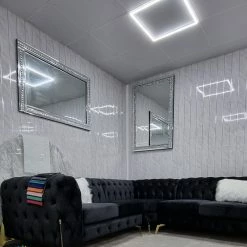 TURKISH DUBAI SOFA COLLECTION Hermes Corner Sofa Plush Velvet