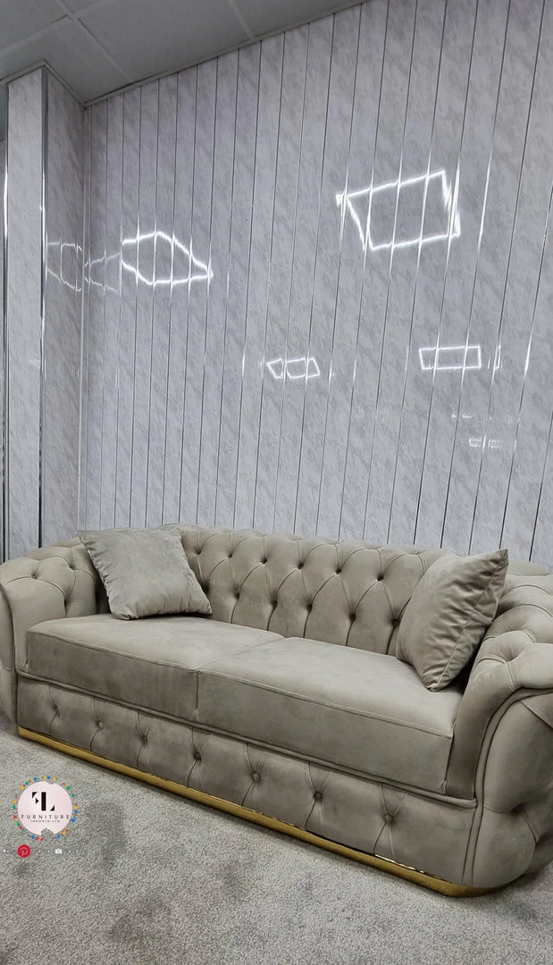 TURKISH Khalifah Sofa 3+2 Range Plush Velvet - Choose Combination DUBAI SOFA COLLECTION