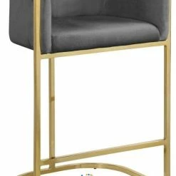 Furniture Imports LTD Hilton Luxury Metal Plating Barstool - 5 Colours