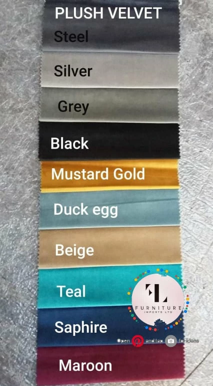 BESPOKEZ Santiago Plush Velvet Bedstead