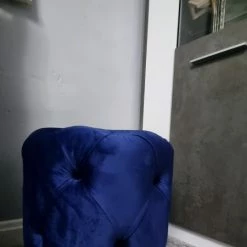 TURKISH Khalifah Round Luxury Velvet Stools - Available In Many Colours SALE ITEMS