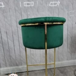 Furniture Imports LTD Hilton Luxury Metal Plating Barstool - 5 Colours