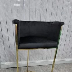 Furniture Imports LTD Hilton Luxury Metal Plating Barstool - 5 Colours