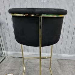 Furniture Imports LTD Hilton Luxury Metal Plating Barstool - 5 Colours