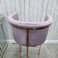 Furniture Imports LTD Hilton Luxury Metal Plating Barstool - 5 Colours