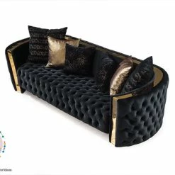 TURKISH Mayfair Sofa 3+2 Range Plush Velvet - Choose Combination DUBAI SOFA COLLECTION