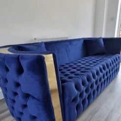 TURKISH Mayfair Sofa 3+2 Range Plush Velvet - Choose Combination DUBAI SOFA COLLECTION