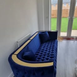 TURKISH Mayfair Sofa 3+2 Range Plush Velvet - Choose Combination DUBAI SOFA COLLECTION