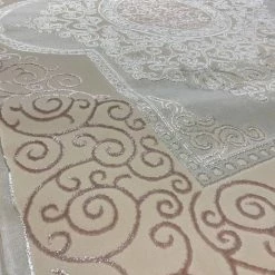 Furniture Imports LTD Calliope Rug 240 X 145 PINK & CREAM SALE ITEMS