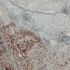 Furniture Imports LTD Alina Rug 240 X 145 - GREY & MAROON SALE ITEMS