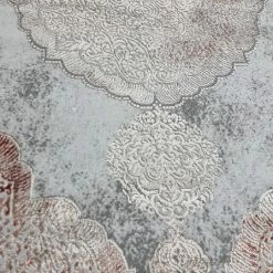 Furniture Imports LTD Alina Rug 240 X 145 - GREY & MAROON SALE ITEMS