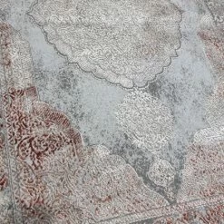 Furniture Imports LTD Alina Rug 240 X 145 - GREY & MAROON SALE ITEMS