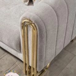 TURKISH DUBAI SOFA COLLECTION Elicante 3+2 Range Plush Velvet - Choose Combination