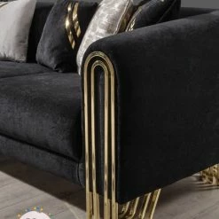 TURKISH Floria 3+2 Range Plush Velvet - Choose Combination DUBAI SOFA COLLECTION