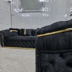 TURKISH Ambassador Corner Sofa Range Plush Velvet - 270cm X 270cm