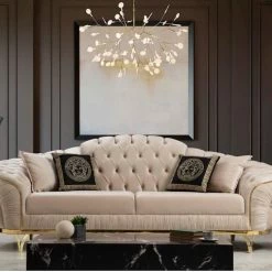Furniture Imports LTD Konan 3+2 Seater Sofa Range In Plush Velvet