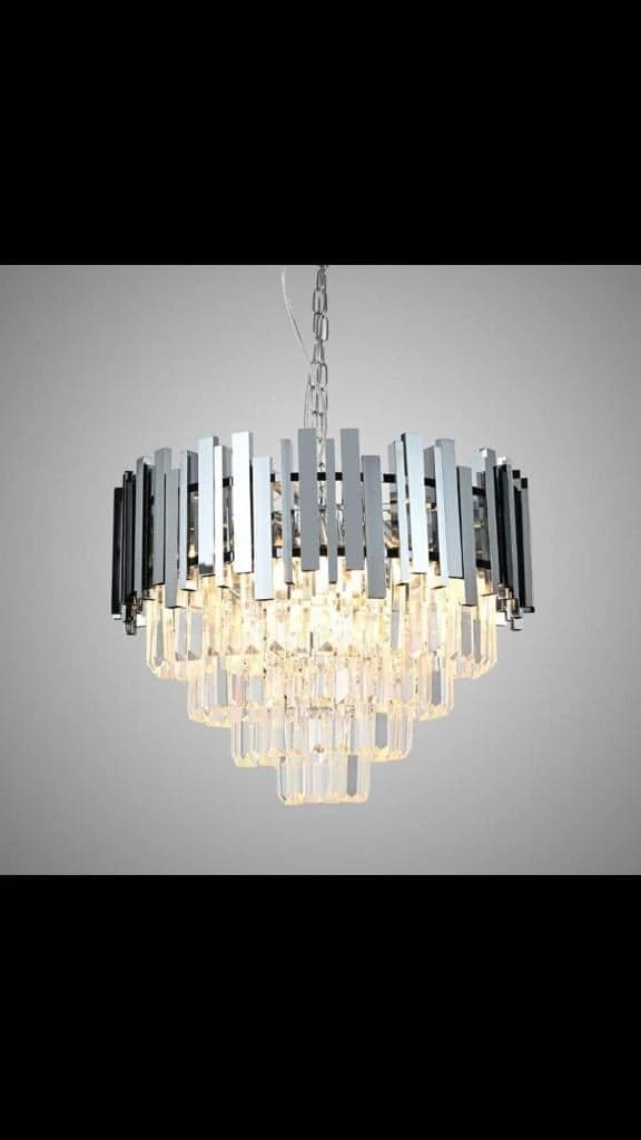 Furniture Imports LTD Round Led Chandelier Ceiling Light