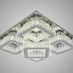 Furniture Imports LTD CHANDELIER 5 Layer Square Led Ceiling Light