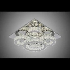 Furniture Imports LTD Modern Led Rings Ceiling Light CHANDELIER