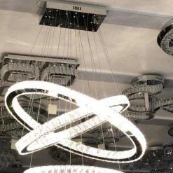 Furniture Imports LTD Round Hanging 3 Layer Led Ceiling Light CHANDELIER