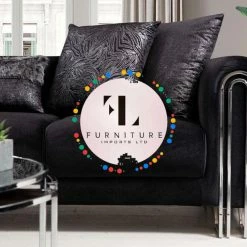 TURKISH DUBAI SOFA COLLECTION Elmira 3+2 Range Plush Velvet - Choose Combination