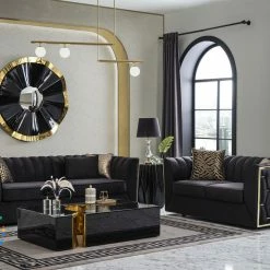 TURKISH Florentina 3+2 Range Plush Velvet - Choose Combination