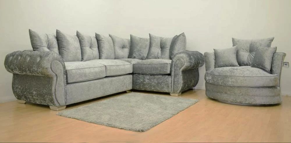 Furniture Imports LTD SOFAS Windsor Crushed Velvet Range