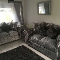 Furniture Imports LTD SOFAS Windsor Crushed Velvet Range