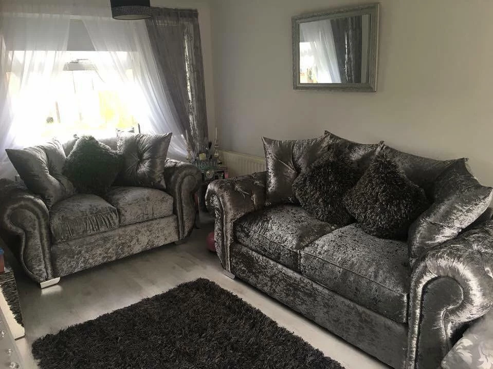 Furniture Imports LTD SOFAS Windsor Crushed Velvet Range