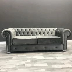 Velvetsofa RICHMONDS CHESTERFIELD FRENCH VELVET SOFA RANGE SOFAS
