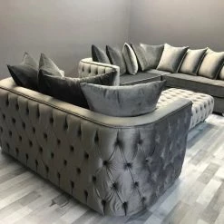 Velvetsofa.co.uk Arianna Premier Velvet Corner Sofa