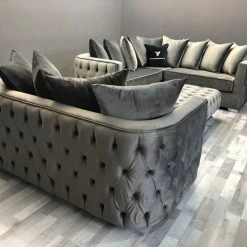 Velvetsofa.co.uk Arianna Premier Velvet Corner Sofa