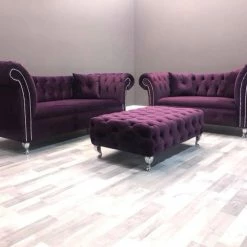 Velvetsofa RAPHAEL FRENCH VELVET SOFA RANGE SOFAS